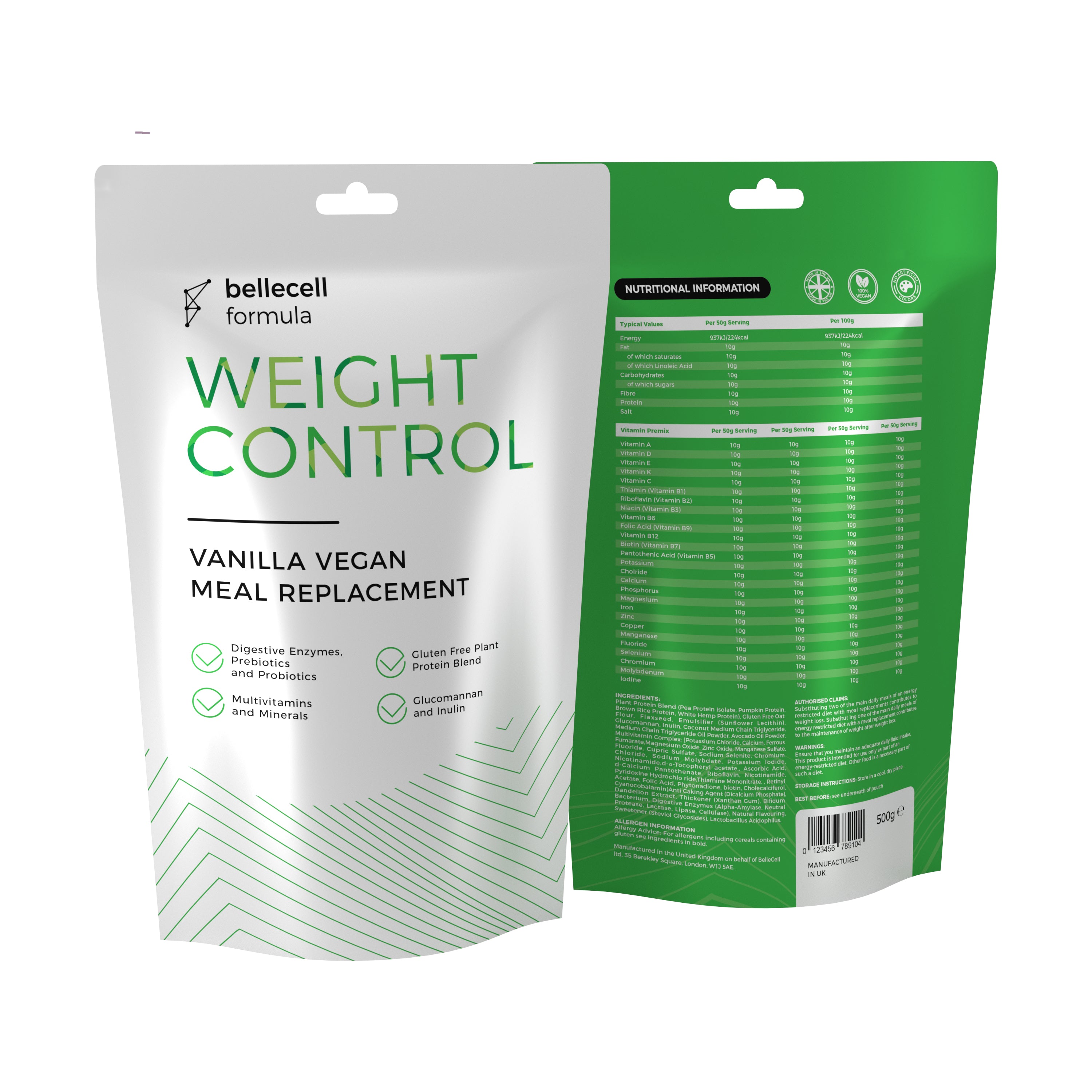 WEIGHT LOSS <br> Vegan Meal Replacement Formula